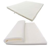 Baldiflex, Surmatelas Wave 110x190 cm, Epaisseur 3 cm, Mousse Mémoire de Forme, Revêtement en Silver Safe Dehoussable Transpirante, Ergonomique, Anti-acarien