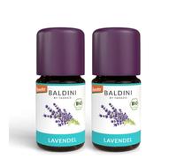 Baldini Bio Lot de 2 huile de lavande 100% naturelle bio huiles essentielles bio bio lavande