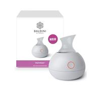 Baldini TaoVeda Chauffe-huile de massage - Chauffe-huile de massage électrique pour massages apaisants - Pot en verre de 50 ml - Chauffe l'huile à environ 50 °C en 3 minutes - Pour le bien-être et la