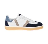 Baldinini - Basket en daim bleu et cuir blanc - Homme - Chaussures - Multicolore - Taille: 41 EU
