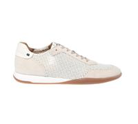 Baldinini - Baskets en daim et cuir perforé - Homme - Chaussures - Beige - Taille: 44 EU