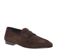 Baldinini Homme Loafer Perf.s.Suede D.BRW, Marron, 45 EU