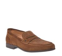 Baldinini Homme Loafer Printed Split Suede Brown, Marron, 39 EU