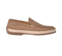 Baldinini - Mocassin Imprimé Tissé en Nubuck - Homme - Chaussures - Beige - Taille: 40 EU