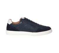 Baldinini - Perforated Leather Baskets - Homme - Chaussures - Bleu - Taille: 45 EU