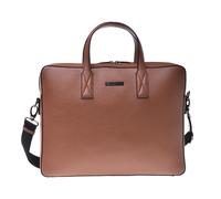 Baldinini - Professional bag in tumbled leather - Homme - Sacs - Brun - Taille: ONE Size