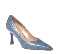 Baldinini Pump Croc Print.c Grey.Blue, Chaussures de Bateau Femmes, Multicolore, 40 1/2