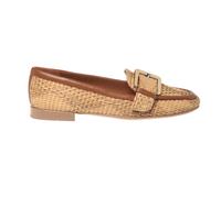 Baldinini - Raffia Loafer - Femme - Chaussures - Brun - Taille: 41 EU