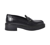 Baldinini - Studded black leather loafers - Femme - Chaussures - Noir - Taille: 38 EU