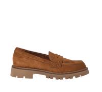 Baldinini - Suede Loafer - Femme - Chaussures - Brun - Taille: 38 1/2 EU