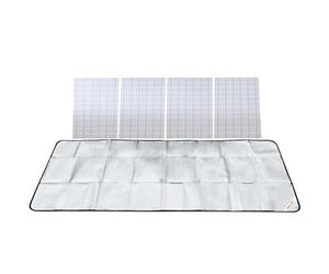 BALDR Tapis réfléchissant pour panneau solaire, augmentez la production d'électricité jusqu'à 15 %, imperméable, résistant aux taches pour le camping, la pêche