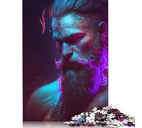 Baldur Norse Mythology Puzzles Imposible,desafío for Adults Juego Educativo 1000 Piezas Obra De Arte De Juego De Para Adultos Y Niños Mayores De 12 Años 1000pcs (75x50cm)