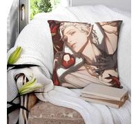 Baldurs Gate 3, Astarion Ancunin Taie d'oreiller carrée Housse de coussin décorative confortable pour la maison et la voiture