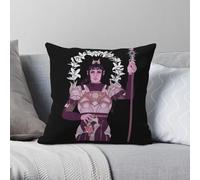 Baldur's Gate 3 Shadowheart Taie d'oreiller carrée en polyester et lin velours imprimé fermeture éclair décoratif Housse de coussin pour la maison