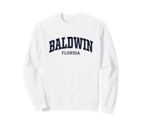 Baldwin Florida Vintage Athletic Sports Design Sweatshirt