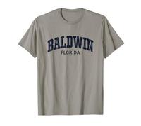Baldwin Florida Vintage Athletic Sports Design T-Shirt
