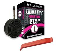 Baldwins Chambre à air pour vélo 27,5" x 2,4" à 2,80" (compatible avec tous les pneus 2,40, 2,50, 2,60, 2,70, 2,80) Presta/French Valve et levier de pneu BALDY'S