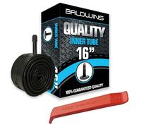 Baldwins Chambre à air pour vélo 40,6 cm x 40,6 cm à 2,125 (compatible avec toutes les valves 1,75, 1,85, 1,90, 1,95, 2,0, 2,10, 2,125) Schrader/voiture
