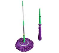 Bale Twisted Super Absorbent Mop, Bale Twisted Prose Magic Twist Mop 360 Microfiber, Manche T é lescopique Inverted Head De Sols