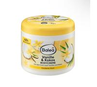 Balea Crème Corporelle Vanille et Noix de Coco, pour Peau Sèche, 500ml