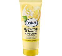 Balea Crème pour les mains au beurre et au citron - 100 ml - Pour une expérience parfumée nourrissante et des mains souples