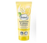 Balea Crème pour les Mains Babeurre et Citron, Soin Doux pour Mains Sèches, 60% Matériaux Recyclés
