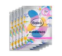 Balea Lot de 10 coussinets pour les yeux Hydrogel Rainbow avec hyaluron, extrait de fleur de nuage et niacinamide (5 paires, 5 x 2 pièces), 10 masques pour les yeux