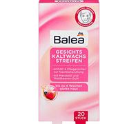 Balea Lot de 20 bandes de cire froide pour le visage