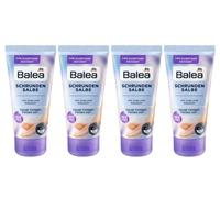 Balea Lot de 4 crèmes pour les pieds à l'urée (25 %) - 4 x 50 ml
