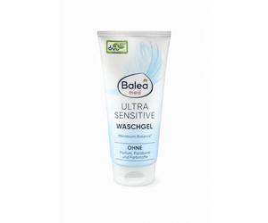 Balea med Gel lavant ultra sensible - Gel nettoyant doux pour peaux sensibles - Sans parfum, parabène et colorants - Équilibre du microbiome