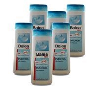 Balea Med Lot de 6 flacons de gel douche pH neutre pour la peau sensible à l'allantoïne (6 x 300 ml)