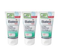 Balea Med Ultra Sensitive Anti-Pickel Soins du visage avec Cica (sans parfum, parabens et colorants) Lot de 3 (3 x 50 ml) = 150 ml