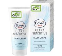 Balea med Ultra Sensitive Crème de jour - Soin hydratant pour peaux très sensibles - Sans parfum, parabène et colorants - 50 ml