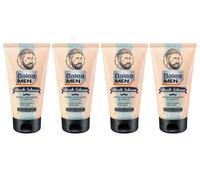 Balea MEN Lot de 4 éponges nettoyantes pour barbe et visage 4 x 150 ml