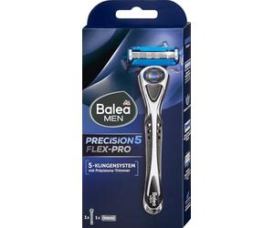 Balea MEN precision5 Flex Pro Rasoir 5 lames avec tondeuse de précision