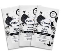 Balea Nosestrips Lot de 3 paquets de 3 bandes au charbon actif avec 9 bandes