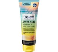 Balea Professional Shampooing + après-shampoing 2 en 1 Après-soleil - Préserve l'humidité naturelle et libère les résidus de sable, de sel et de chlore, 250 ml