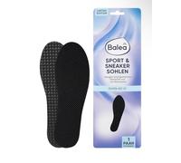 Balea Semelles Sport & Sneaker avec Charbon Actif, Taille 40/41, Noir, 1 Paire, Édition Limitée
