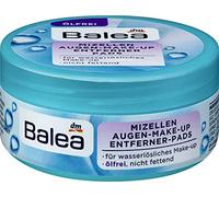 Balea Tampons démaquillants yeux à l'aloe vera, sans huile – Lot de 50