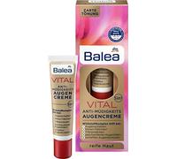 Balea Vital anti-fatigue Eye-cream 5 en 1 aide à réduire les rides ridules les poches et ombres 15ml - pour peaux matures de 40 à 60 ans