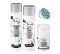 BaleaPROFESSIONAL Molecular Care Kit de soins capillaires : shampoing Molecular Care 250 ml + après-shampoing Molecular Care 200 ml + masque sans rinçage Molecular Care 50 ml + brosse en bonus pour