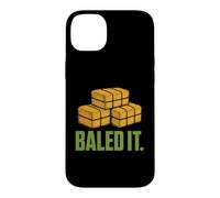 Baled It Funny Hay Bale Farmer Farmer Humour Coque pour iPhone 14 Plus