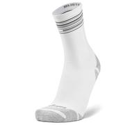 Balega Blister Resist Light Mini Crew - Chaussettes de course performantes anti-blessures (1 paire), respirantes, rembourrées, ajustement ergonomique, couture invisible, Blanc, Taille M (EU 40-42.5)