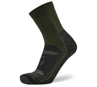 Balega Blister Resist Performance Crew Athletic Running Socks (1 Pair) Chaussettes de Course Mixte, Grey/Black, Large (EU 44-46 /UK 8.5-11)