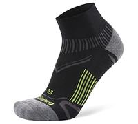 Balega Unisex Enduro V-Tech Quarter Chaussettes de Course, Noir, Small, EU Taille 36-39.5