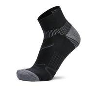 Balega Enduro Quarter Chaussettes De Course Unisexe Avec Support De Voûte - Performance, Amorti, Respirantes, Anti-Humidité, Coutures Invisibles - Noir,Taille S (EU 36-39.5)