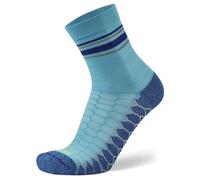 Balega Femme Silver Mini Crew Performance Running Socks, Breathable-moisture Wicking Style (1 Pair) Chaussettes, Bleu, M EU