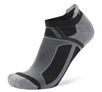 Balega Hidden Contour Upcycled Impact Resistance/Cushioning Performance No Show Athletic Running Socks for Men and Women (1 Pair) Black, Extra Large