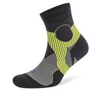 Balega Unisex Support Chaussettes de Course/Running Sock, Gris Clair/Noir, Taille Medium (EU 40-43)