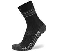 Balega Silver Mini Crew Performance Running Socks, Breathable-Moisture Wicking Style (1 Pair) Chaussettes, Noir, XL Femme
